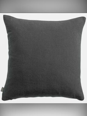New HAOMY Figari European Flax Linen Cotton Pillow Sham Cover Gray Blue 20"